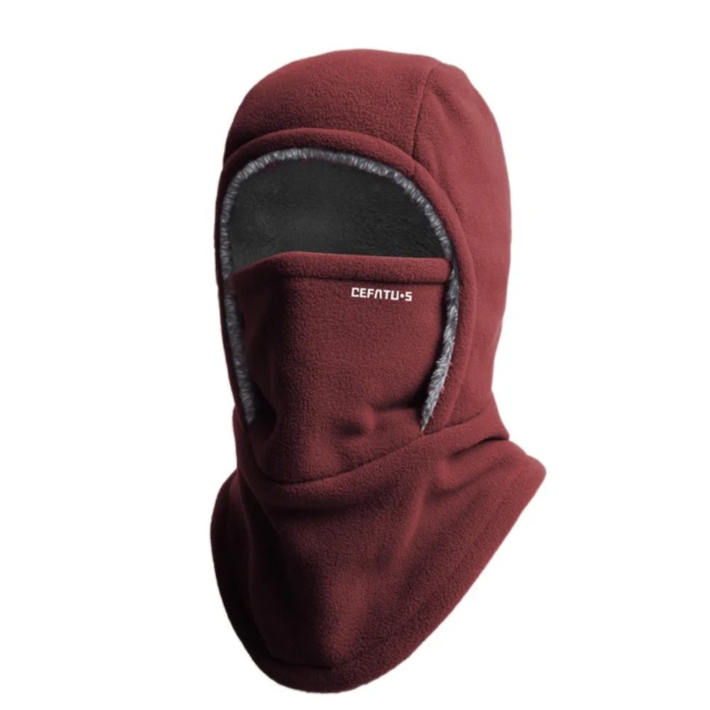 WINTERWRAP – Thermal Fleece Balaclava Mask for Cold-Weather Cycling & Outdoor Sports 5