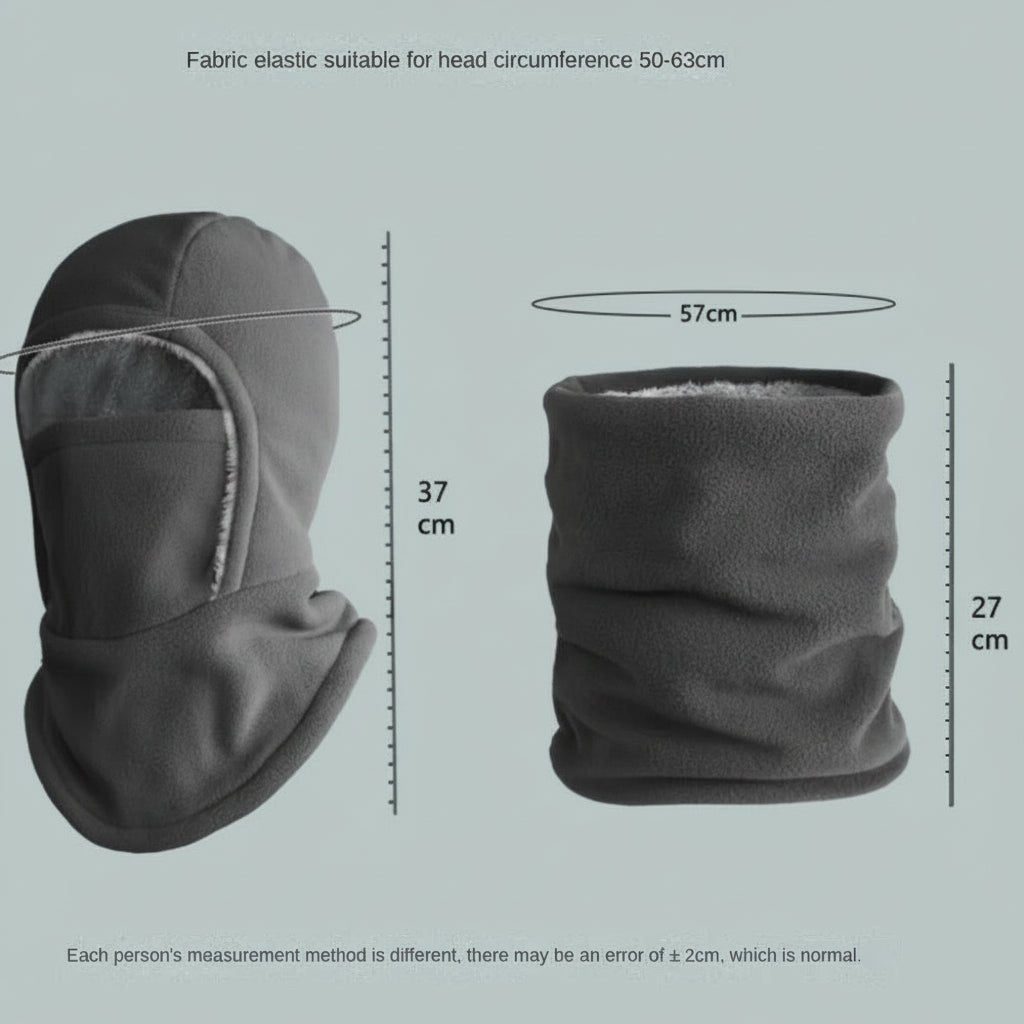 WINTERWRAP – Thermal Fleece Balaclava Mask for Cold-Weather Cycling & Outdoor Sports 6