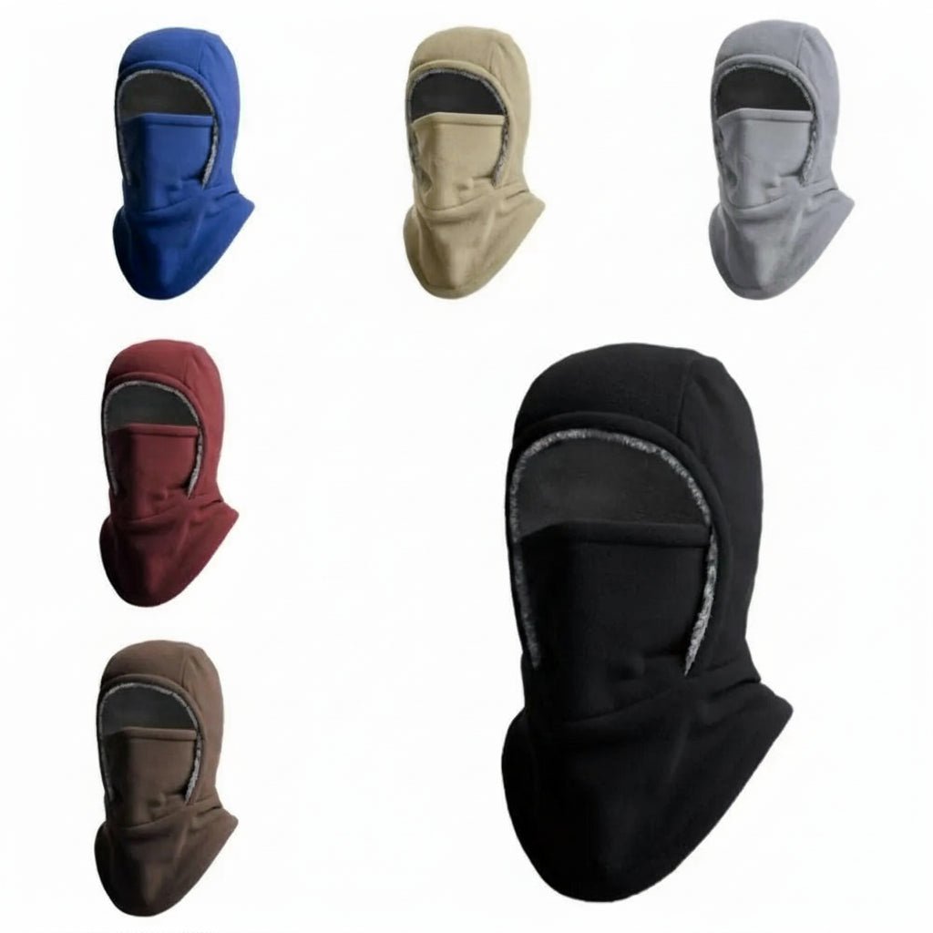 WINTERWRAP – Thermal Fleece Balaclava Mask for Cold-Weather Cycling & Outdoor Sports 4
