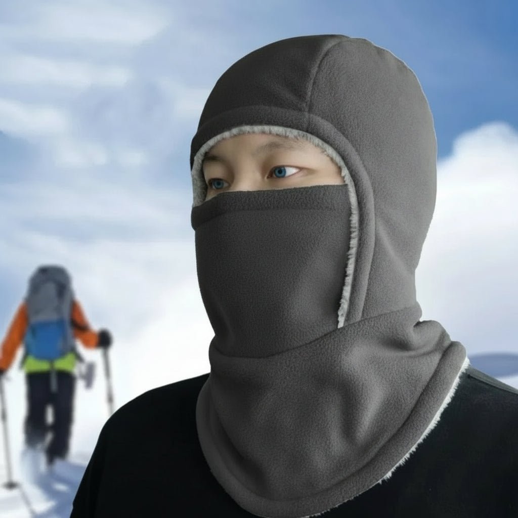 WINTERWRAP – Thermal Fleece Balaclava Mask for Cold-Weather Cycling & Outdoor Sports 3