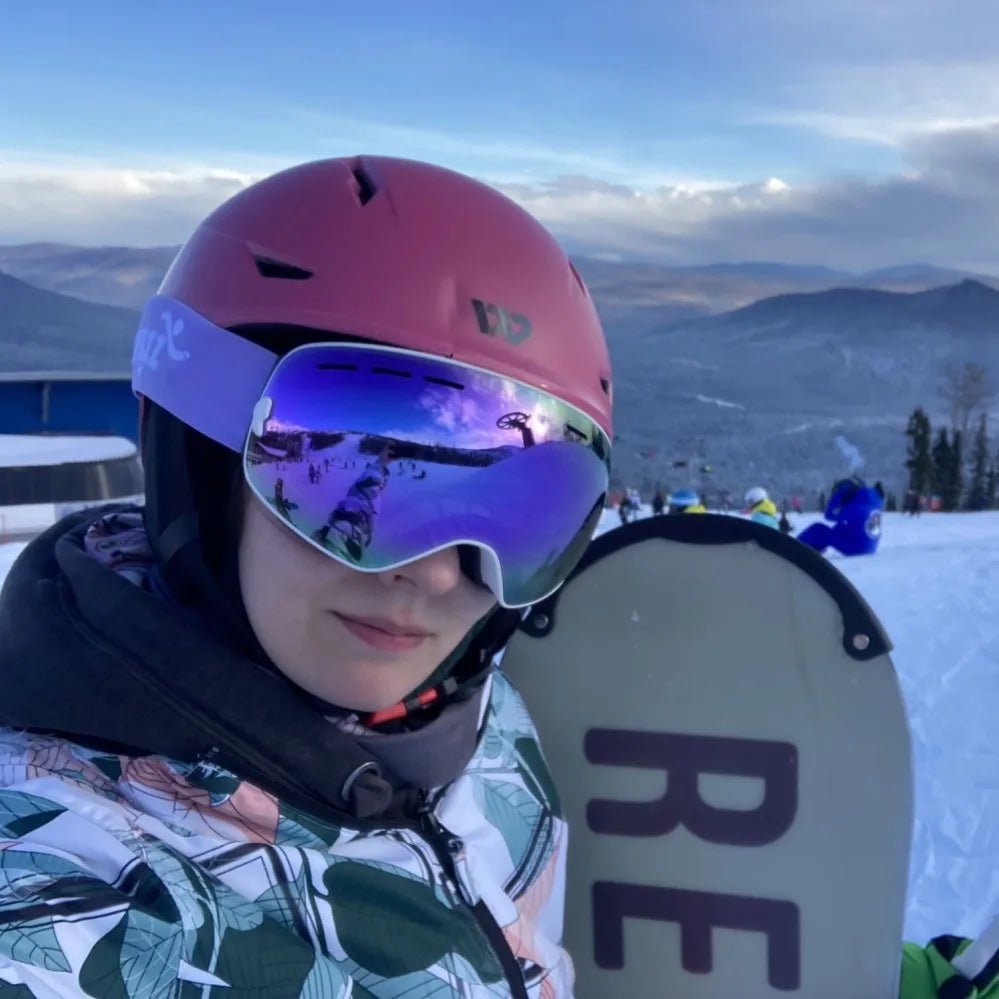 ICEPANO – UV400 Anti-Fog Double-Layer Ski Goggles with Wide-View Spherical Lens 1