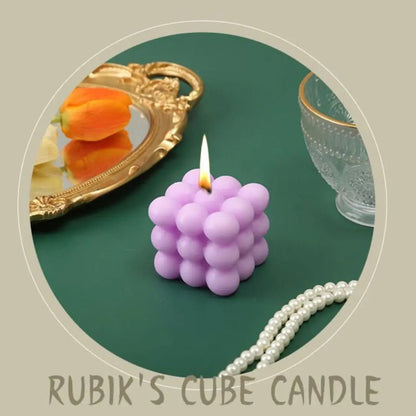 AromaCube - Candela profumata decorativa a forma di cubo