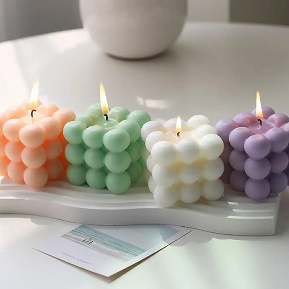 AromaCube - Candela profumata decorativa a forma di cubo
