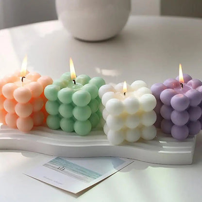 AromaCube - Candela profumata decorativa a forma di cubo