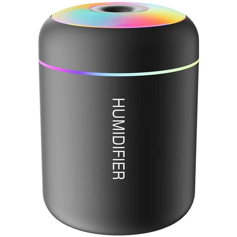 AromaMist Mini – Humidificador USB de 180ml con iluminación LED