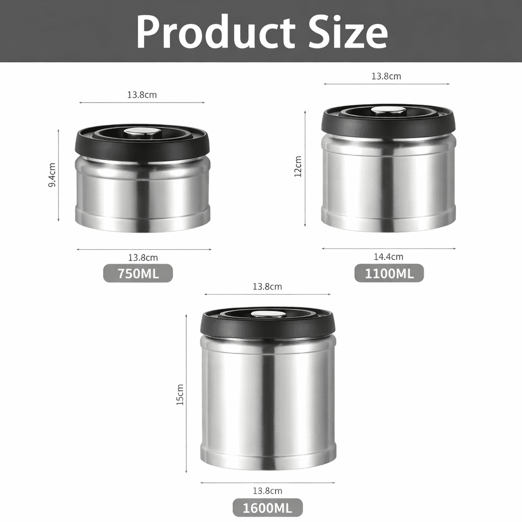 AROMAVAULT – Vacuum-Sealed Freshness for Coffee & Dry Foods