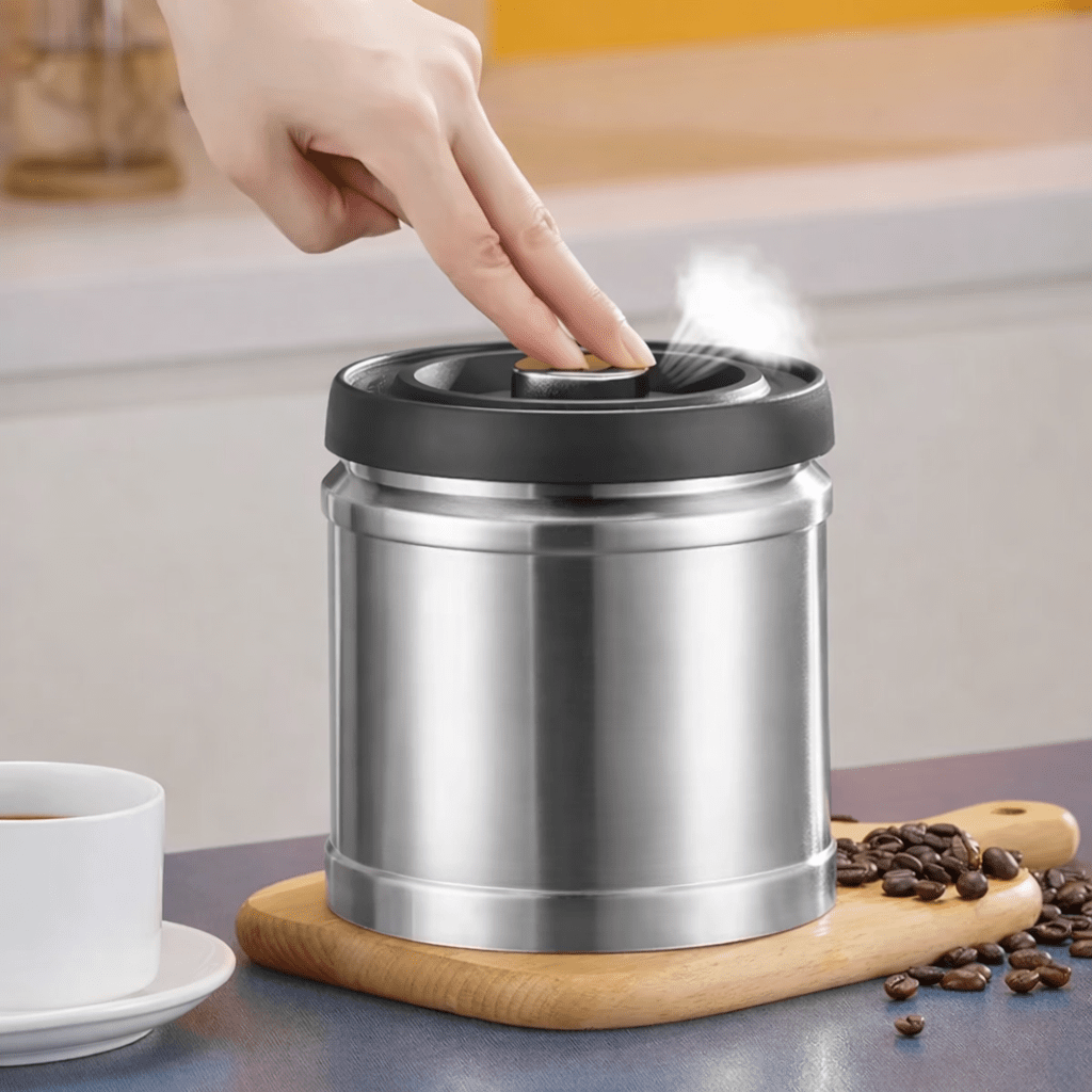 AROMAVAULT – Vacuum-Sealed Freshness for Coffee & Dry Foods