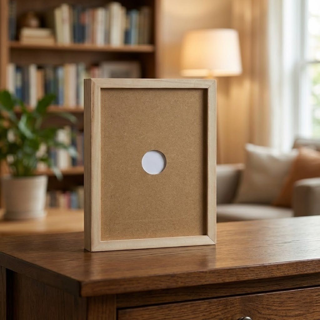 ARTWOOD – Wooden Kids Drawing Display Frame with Integrated Storage 7