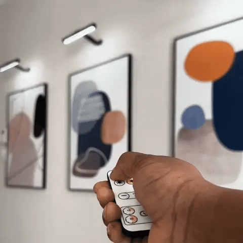 ArtGlow Lampada da parete a LED - Illuminazione wireless per arte e decorazione