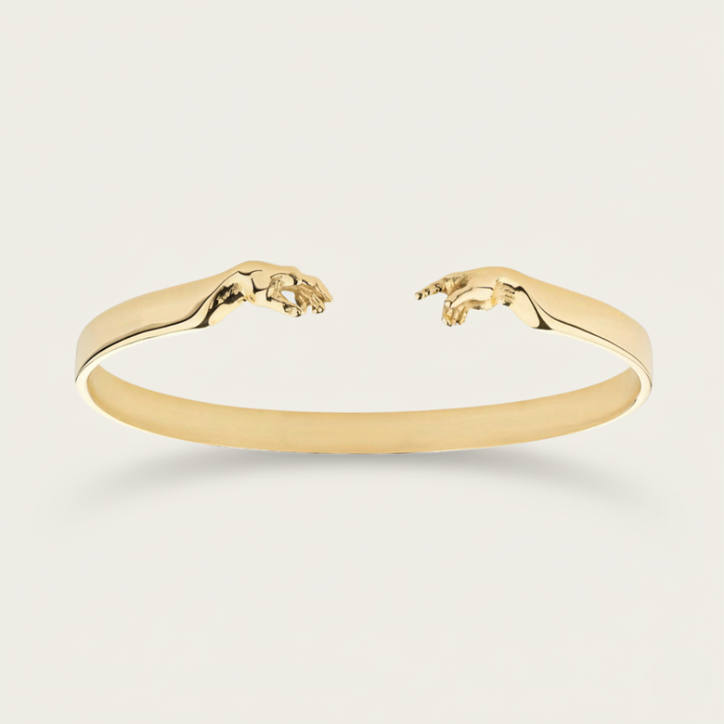 Golden Coastal Destiny Cuff Bracelet