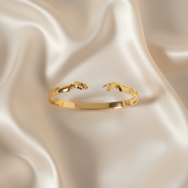 Golden Coastal Destiny Cuff Bracelet