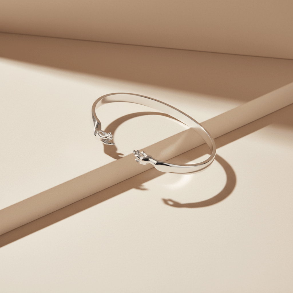 Golden Coastal Destiny Cuff Bracelet