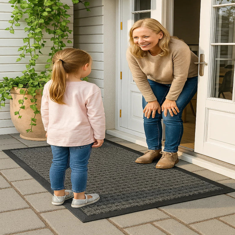 MUDSCRAPE – Heavy-Duty Anti-Slip Doormat for Dirt Trapping