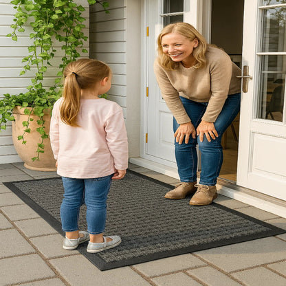 MUDSCRAPE – Heavy-Duty Anti-Slip Doormat for Dirt Trapping