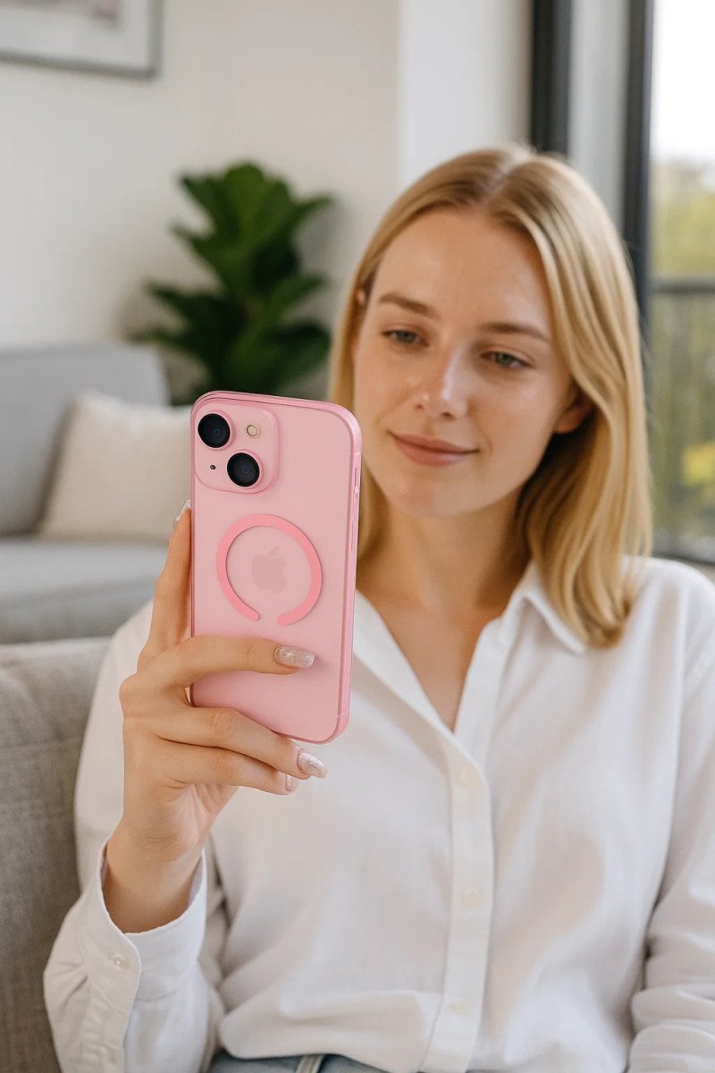 LucidLink – Ultra-thin, matte, clear MagSafe case for iPhone 6