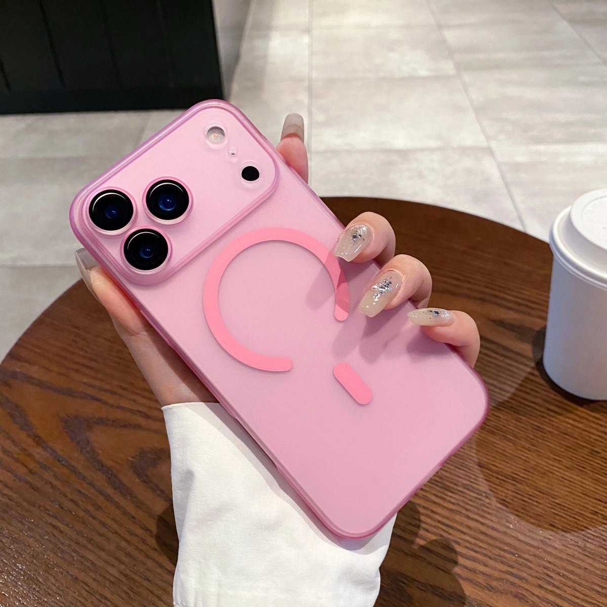 LucidLink – Ultra-thin, matte, clear MagSafe case for iPhone 0