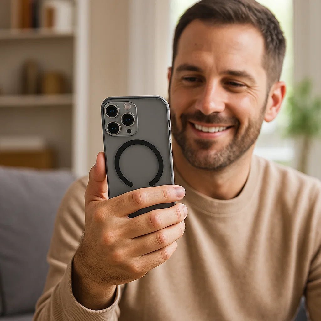 LucidLink – Ultra-thin, matte, clear MagSafe case for iPhone 3