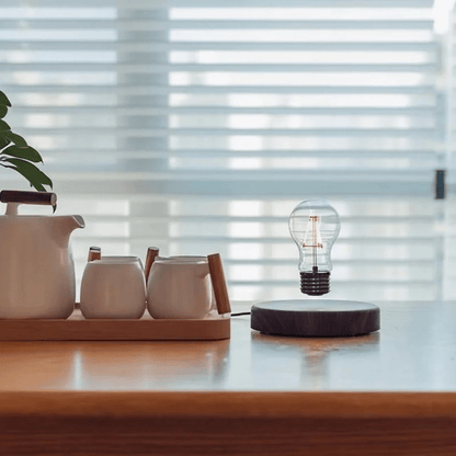 LumiGlide zwevende LED-lamp | Magnetische levitatielamp met touchbediening voor moderne ruimtes