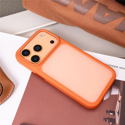 Active Touch - Translucent Hybrid Shockproof Phone Case for iPhone 17 Series 8