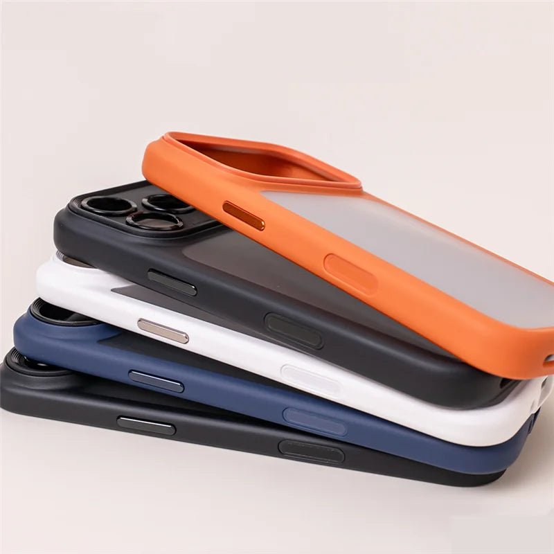 Active Touch - Translucent Hybrid Shockproof Phone Case for iPhone 17 Series 3
