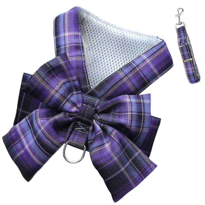 Harnais AURÉLIEN – Harnais pour chien réglable avec design élégant en nœud papillon