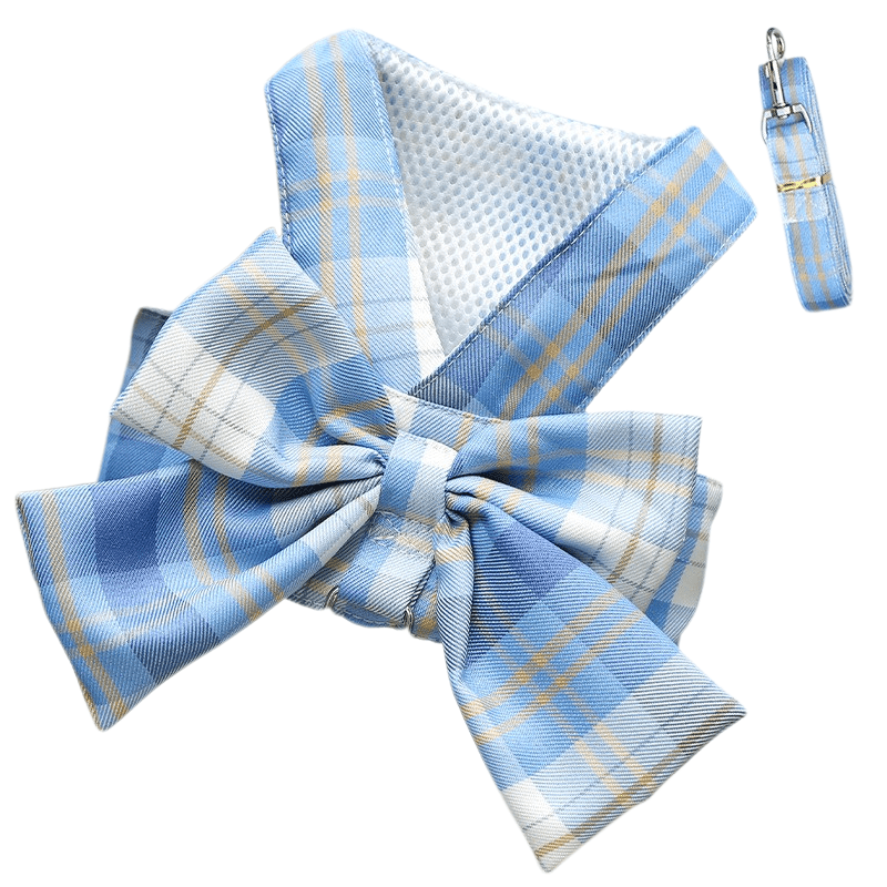 Harnais AURÉLIEN – Harnais pour chien réglable avec design élégant en nœud papillon