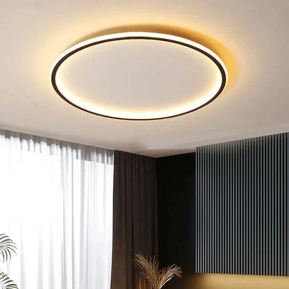 Auroraglobe-Scandinavian LED ceiling lamp for warm, glare-free living light 0