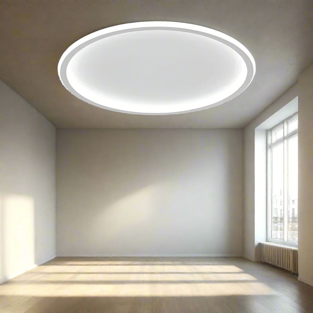 Auroraglobe-Scandinavian LED ceiling lamp for warm, glare-free living light 3