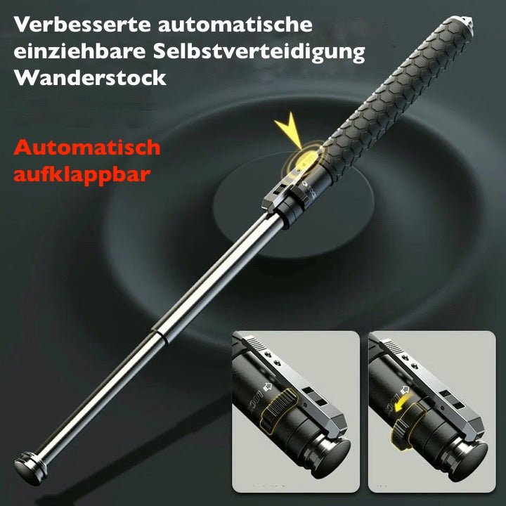 Automatische zelfverdedigingswandelstok - snel inzetbare veiligheid en stabiliteit