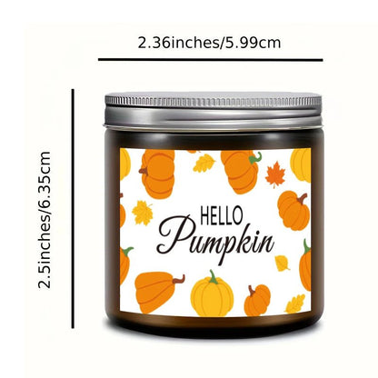 AutumnGlow - Geparfumeerde Soja Wax Kaars met Herfstgeur