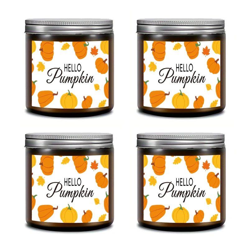 AutumnGlow - Geparfumeerde Soja Wax Kaars met Herfstgeur