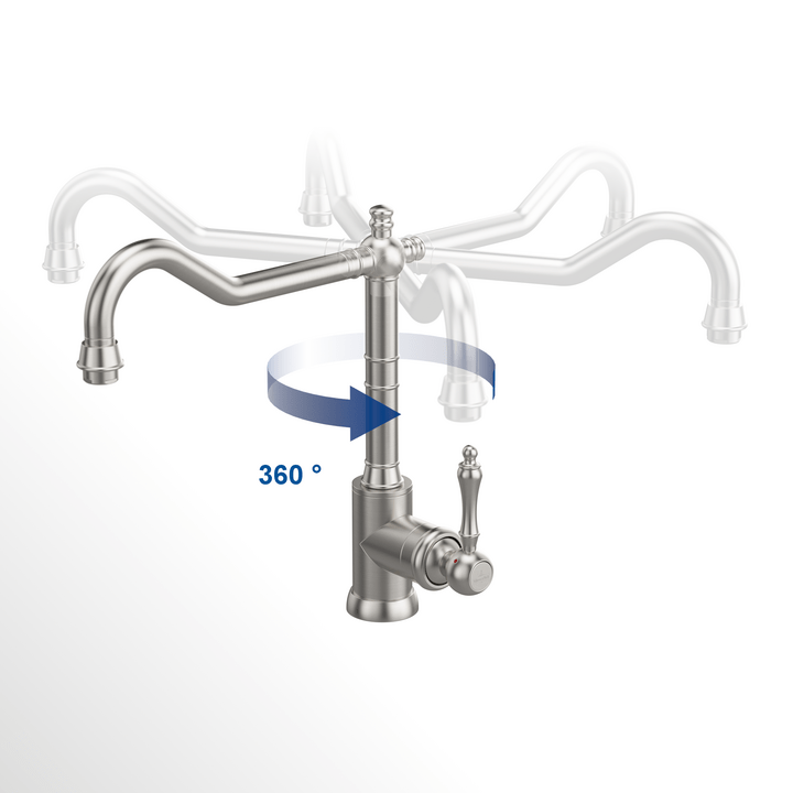  Avia 2.0 nostalgia kitchen fitting - anthracite & stylish for every kitchen-6