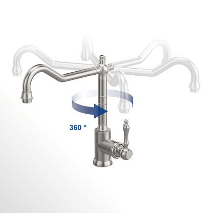  Avia 2.0 nostalgia kitchen fitting - anthracite & stylish for every kitchen-6