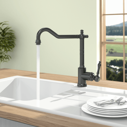  Avia 2.0 nostalgia kitchen fitting - anthracite & stylish for every kitchen-3