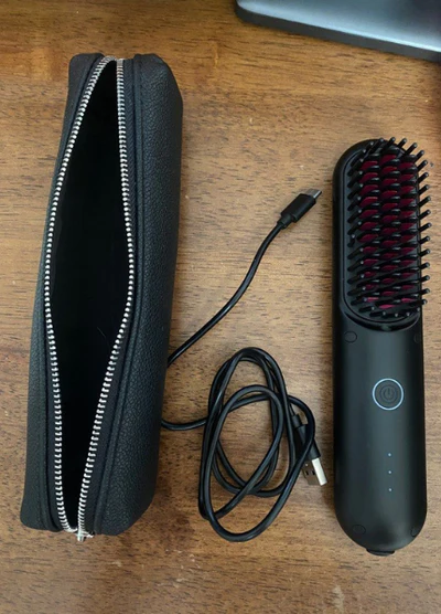  Sleekstyle - electrical hairbrush with 3 temperature levels for smooth hair-4