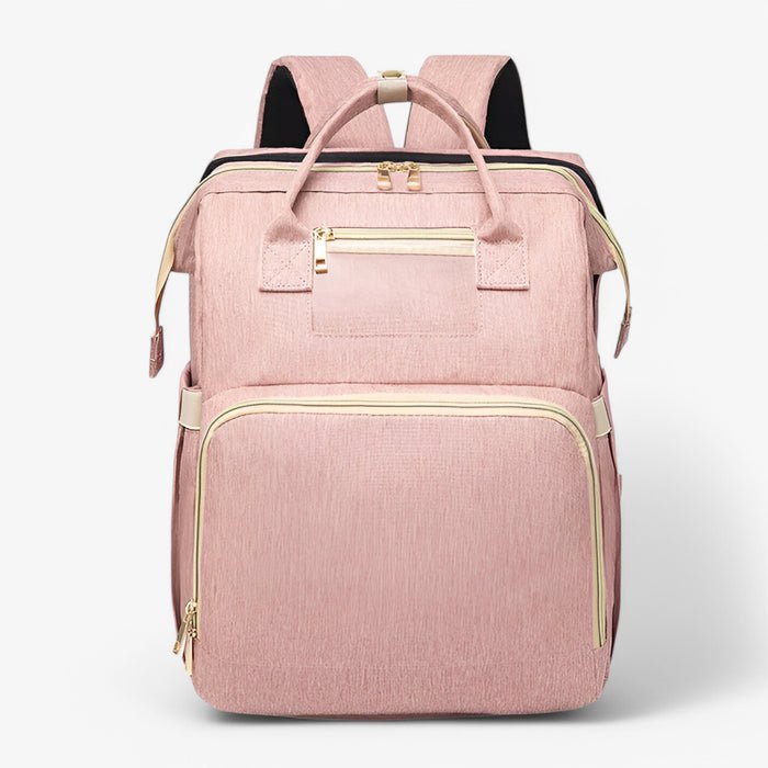 TravelNest - 2-in-1 Diaper Bag with Built-In Baby Bed, Water-Repellent Fabric 11