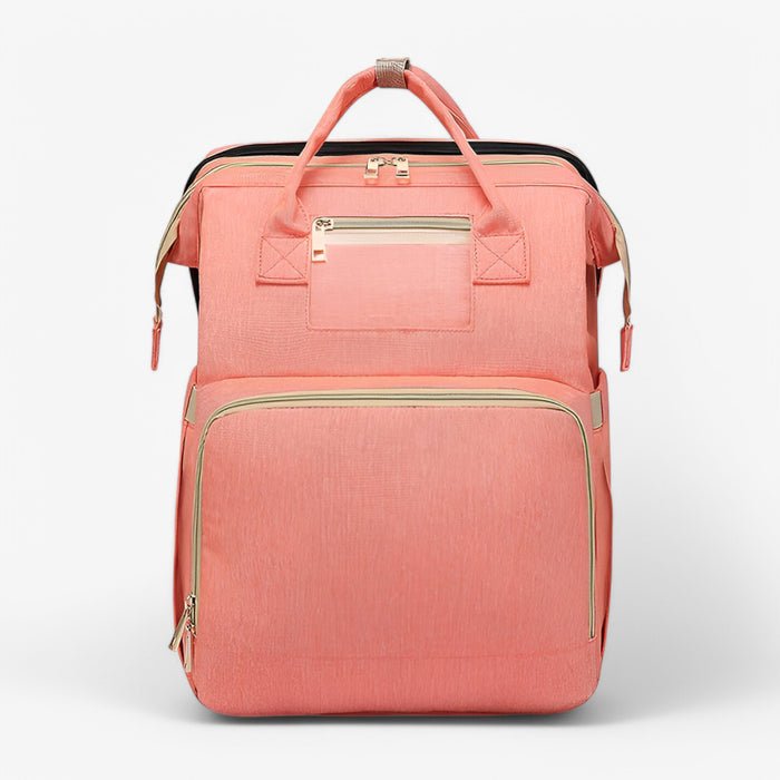 TravelNest - 2-in-1 Diaper Bag with Built-In Baby Bed, Water-Repellent Fabric 10