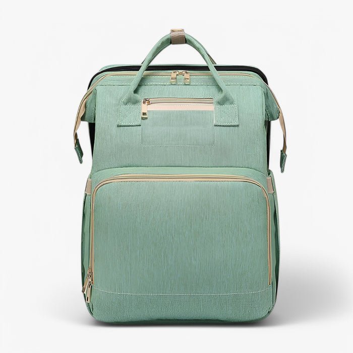 TravelNest - 2-in-1 Diaper Bag with Built-In Baby Bed, Water-Repellent Fabric 12