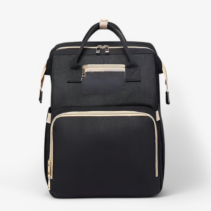 TravelNest - 2-in-1 Diaper Bag with Built-In Baby Bed, Water-Repellent Fabric 4