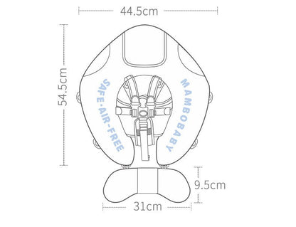 Baby Swim Ring with Canopy - baby swimming ring with sun protection & animal motif for safe splashes in summer 3