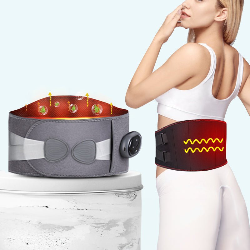  Ergonomic back massage device with infrared heat & vibration for relaxation-4