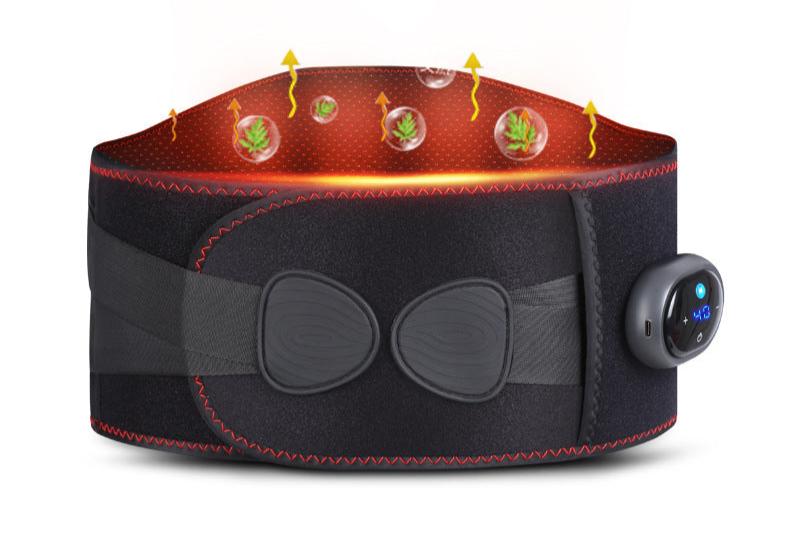  Ergonomic back massage device with infrared heat & vibration for relaxation-6