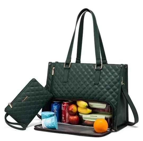 BAGSBALL 2-in-1-Elegant shopping bag with integrated insulating compartment & large storage space 5