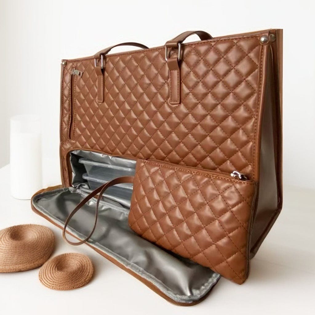 BAGSBALL 2-in-1-Elegant shopping bag with integrated insulating compartment & large storage space 4