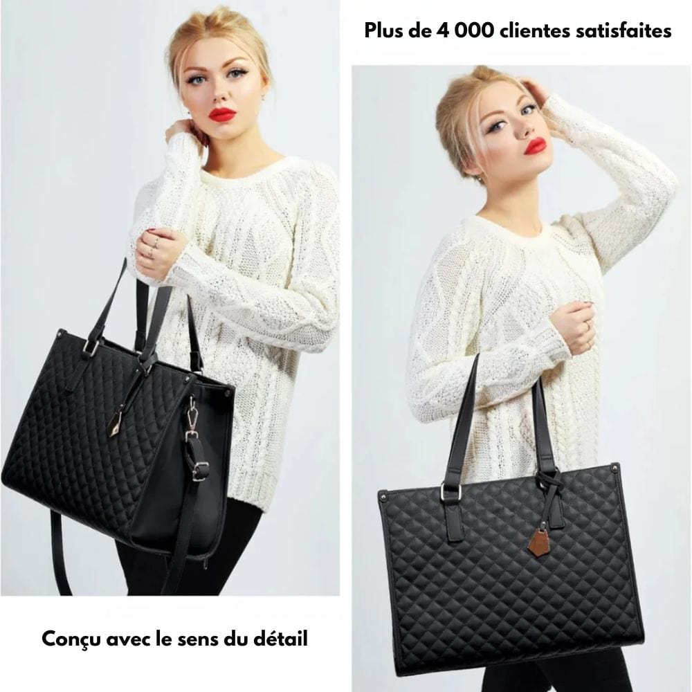 BAGSBALL 2-in-1-Elegant shopping bag with integrated insulating compartment & large storage space 1