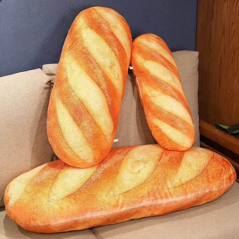 BAGUETTINA – Cuscino Morbido a Forma di Pane Francese per un Comfort Accogliente