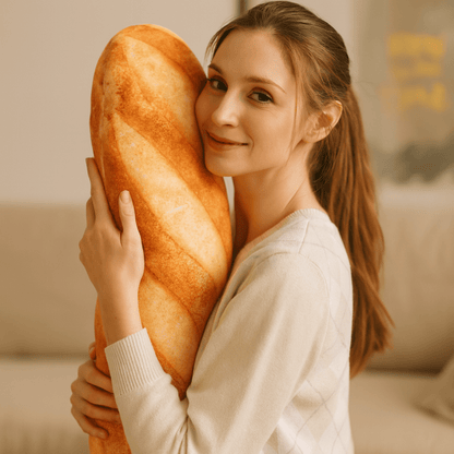BAGUETTINA – Cuscino Morbido a Forma di Pane Francese per un Comfort Accogliente