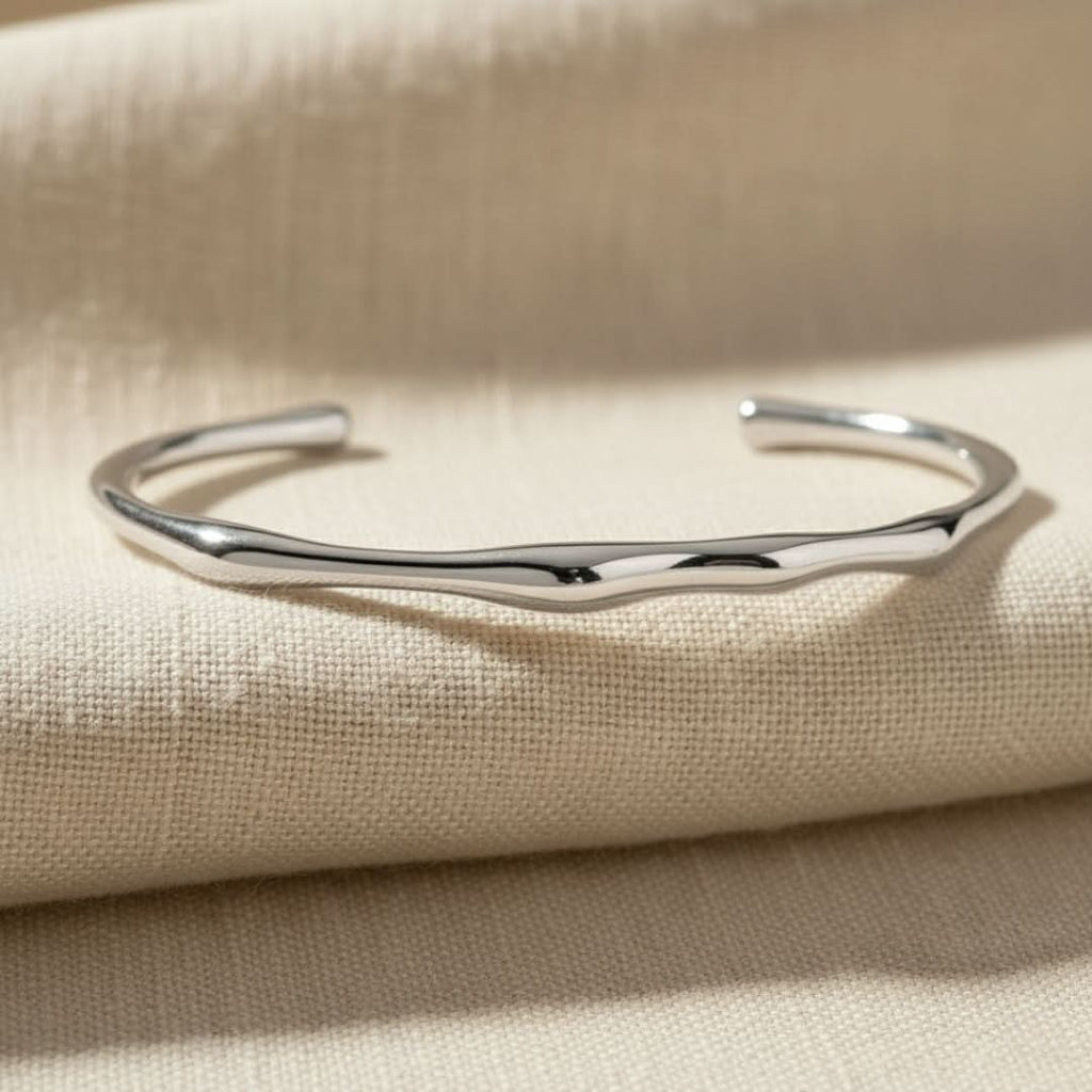 Gouden Driftwood Flow Armband