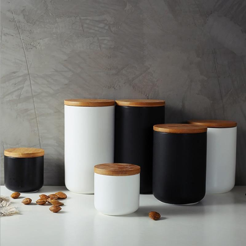  BambooFresh ceramic storage can - airtight & stylish for every kitchen-2