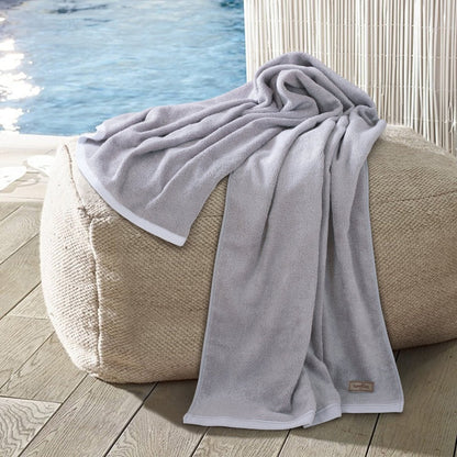 Bambora Pluche Badhanddoek | Extra-zacht bamboestof voor spa, sportschool en thuisgebruik